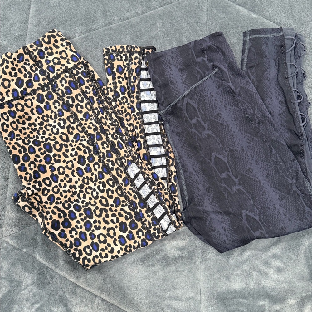 Victoria's Secret Leopard and Snake print Leggings